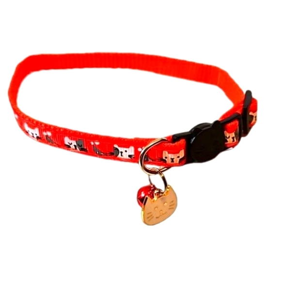 Raccolta Plastica Reflective Nylon Cat Dog Collar - Picture 3 of 17